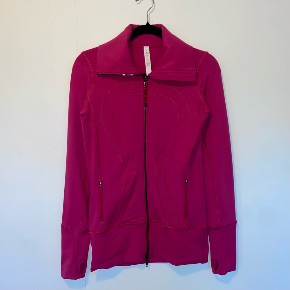 Pink Lululemon In Stride Jacket